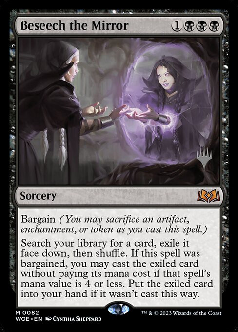 Beseech the Mirror (PWOE) (Foil) (#82p)