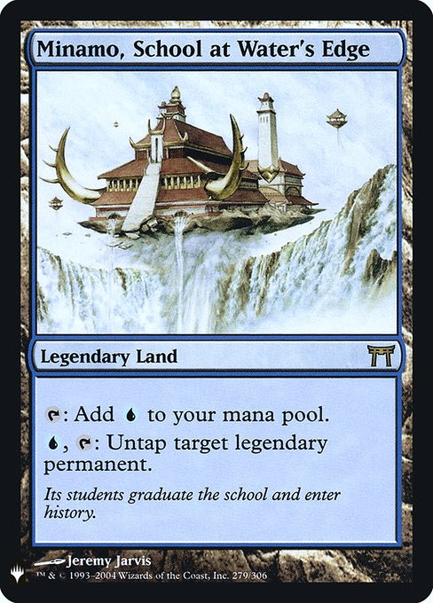Minamo, School at Water's Edge (PLST) (Foil) (#CHK-279)