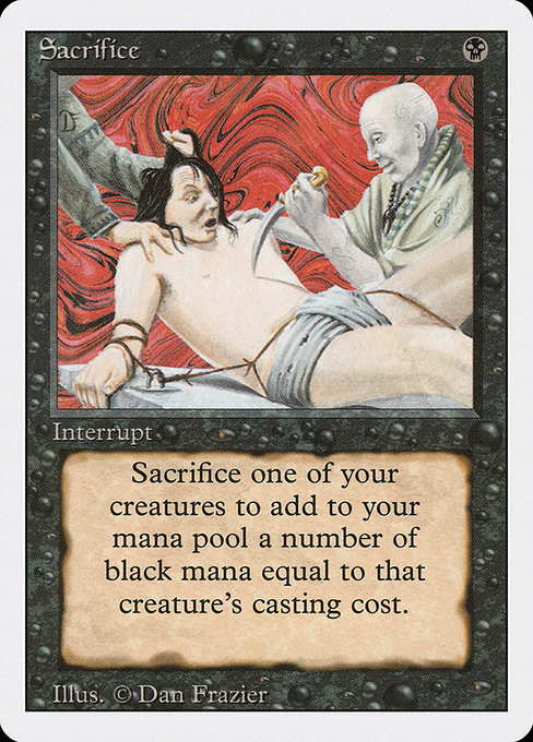 Sacrifice (3ED) (#126)