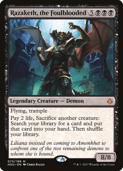 Razaketh, the Foulblooded (HOU) (#73)