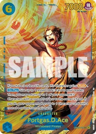 Portgas.D.Ace (119) (SP) (ONEP24303) (Foil) (#OP13-119)