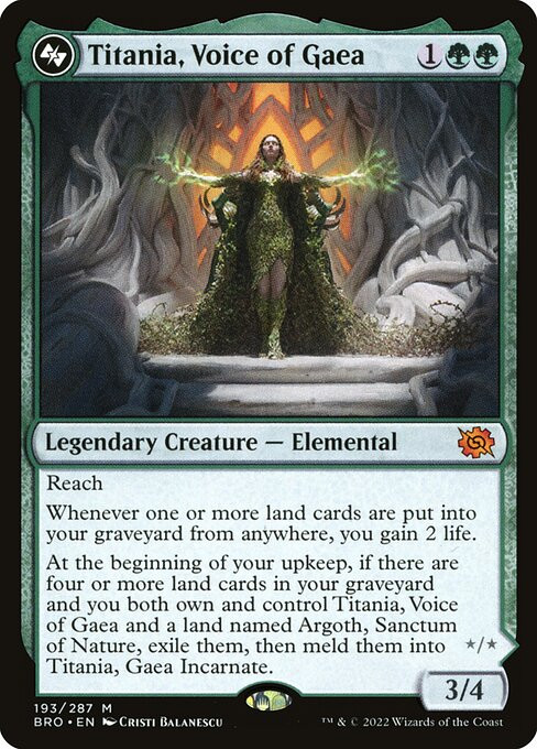 Titania, Voice of Gaea (BRO) (#193)