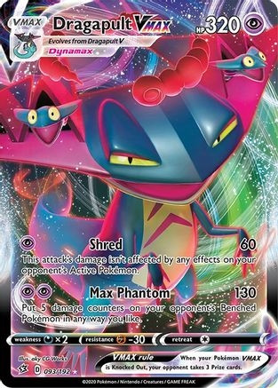 Dragapult VMAX (PTCG-SWSH02) (Holofoil) (#093/192)
