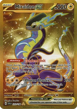 Miraidon ex - 253/198 (PTCG-SV1) (Holofoil) (#253/198)