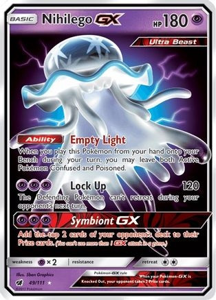 Nihilego GX (PTCG-SM04) (Holofoil) (#49/111)