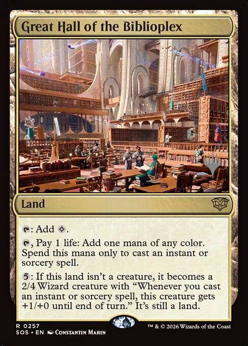 Great Hall of the Biblioplex (PSOS) (#257p)