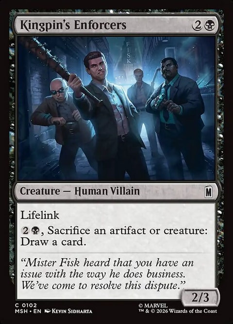 Kingpin's Enforcers (MSH) (Foil) (#102)