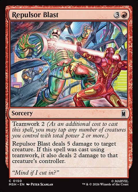 Repulsor Blast (MSH) (#150)