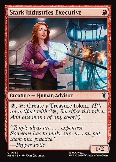 Stark Industries Executive (MSH) (#153)