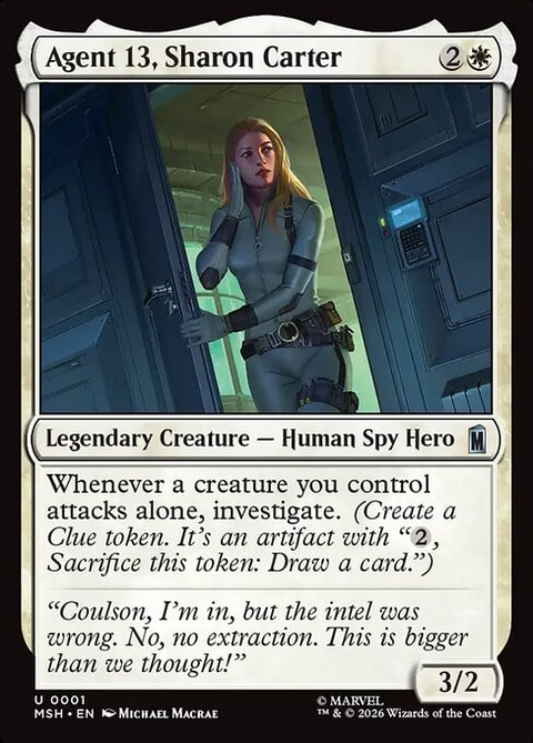 Agent 13, Sharon Carter (MSH) (#1)