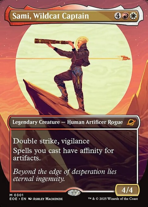 Sami, Wildcat Captain (EOE) (Borderless) (#301)