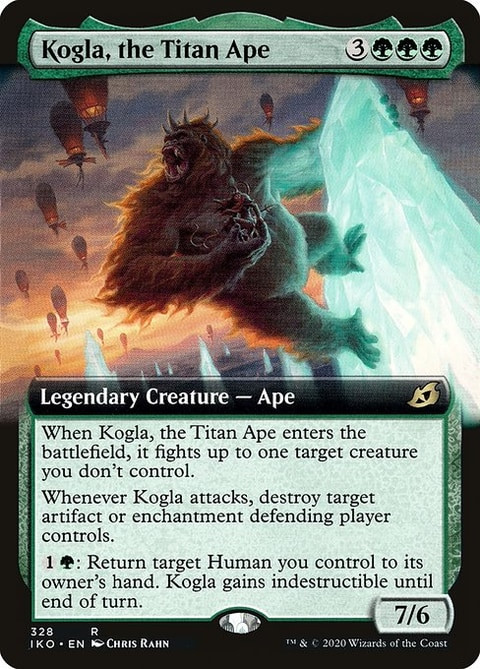 Kogla, the Titan Ape (IKO) (Extended Art) (#328)