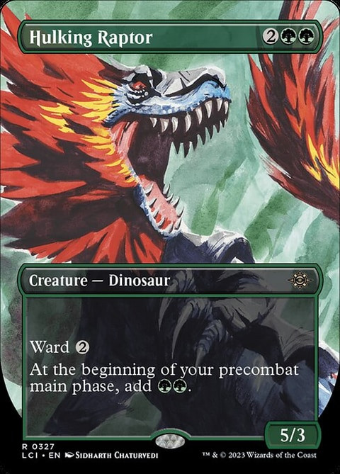 Hulking Raptor (LCI) (Borderless) (#327)