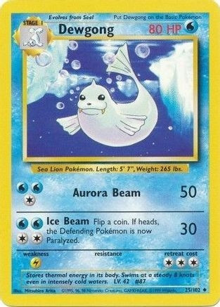 Dewgong (PTCG-BS) (#025/102)
