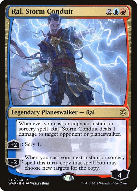 Ral, Storm Conduit (WAR) (Foil) (#211)