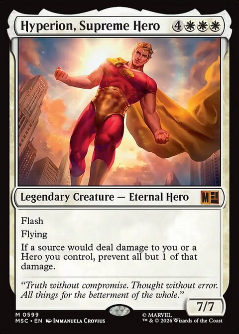 Hyperion, Supreme Hero (MSC) (#599)