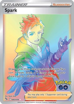 Spark (Secret) (PTCG-PGO) (Holofoil) (#085/078)