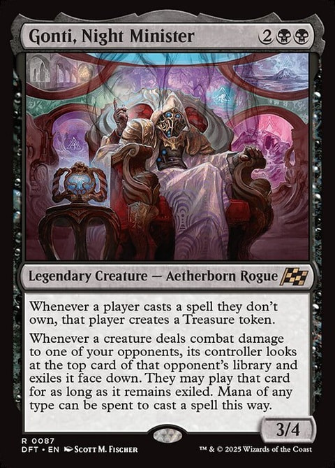 Gonti, Night Minister (DFT) (Foil) (#87)