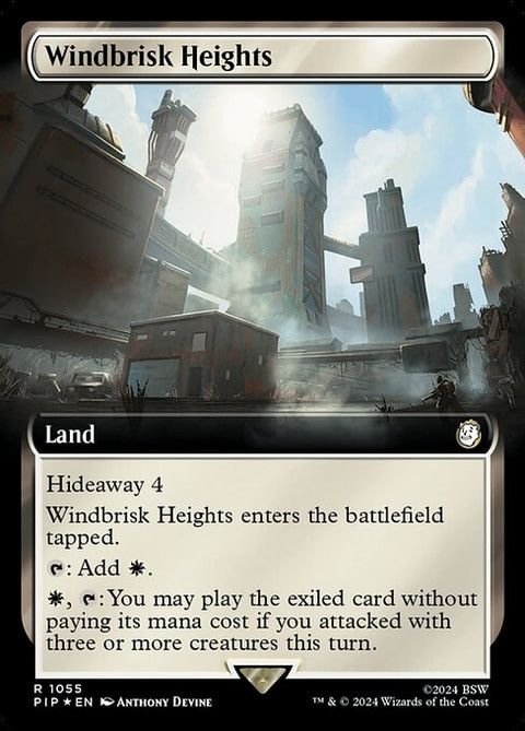 Windbrisk Heights (PIP) (SurgeFoil) (Extended Art) (#1055)