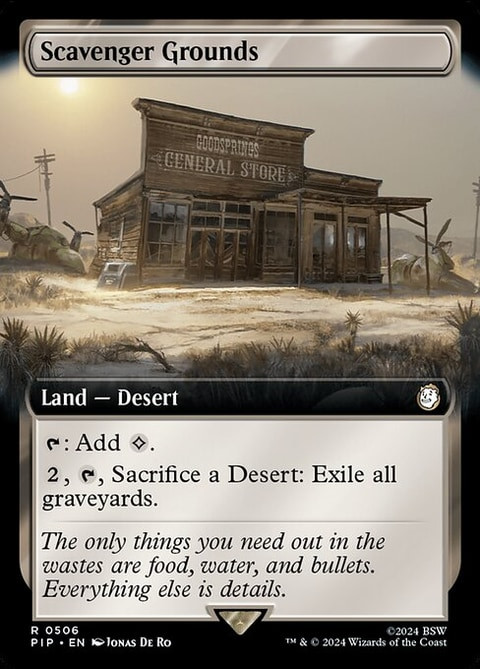 Scavenger Grounds (PIP) (Extended Art) (#506)