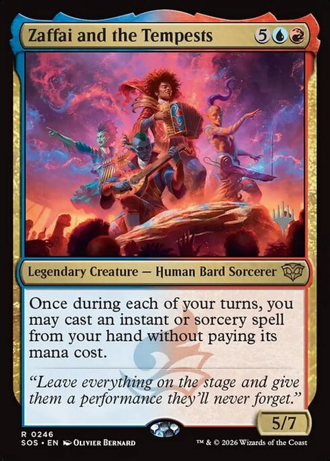 Zaffai and the Tempests (PSOS) (Foil) (#246p)