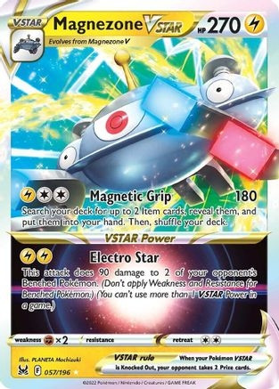 Magnezone VSTAR (PTCG-SWSH11) (Holofoil) (#057/196)