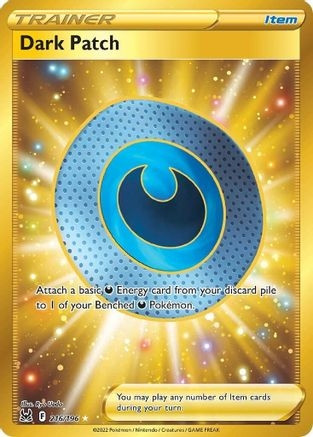 Dark Patch (Secret) (PTCG-SWSH11) (Holofoil) (#216/196)