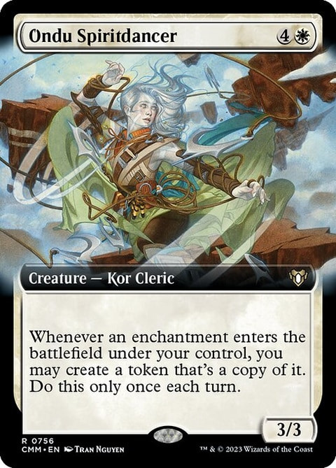 Ondu Spiritdancer (CMM) (Foil) (Extended Art) (#756)