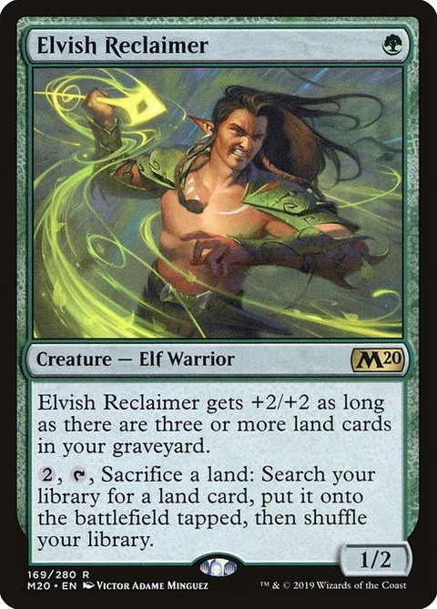 Elvish Reclaimer (M20) (#169)