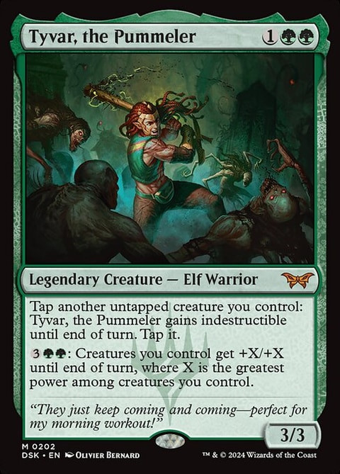Tyvar, the Pummeler (DSK) (Foil) (#202)