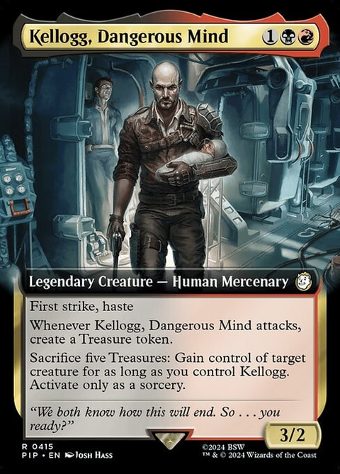 Kellogg, Dangerous Mind (PIP) (Foil) (Extended Art) (#415)