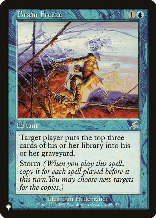 Brain Freeze (PLST) (#SCG-29)