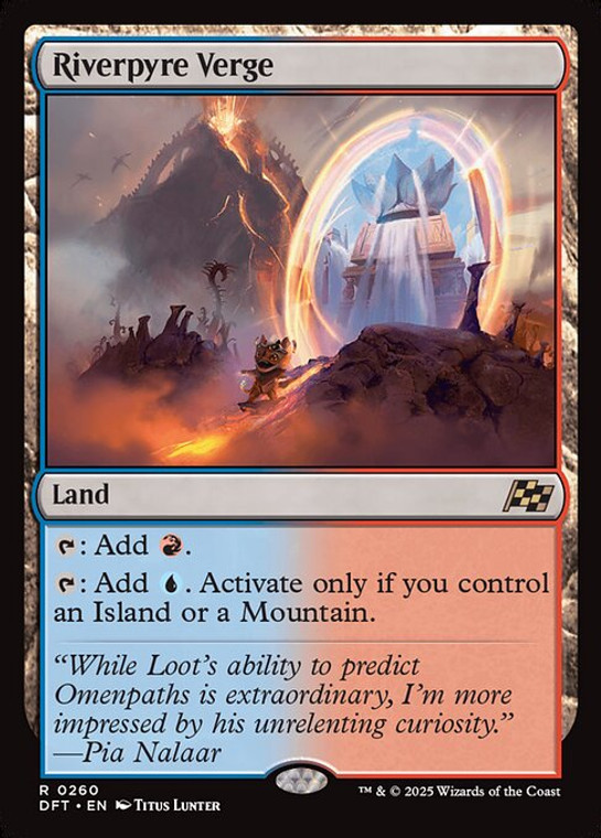 Riverpyre Verge (DFT) (Foil) (#260)