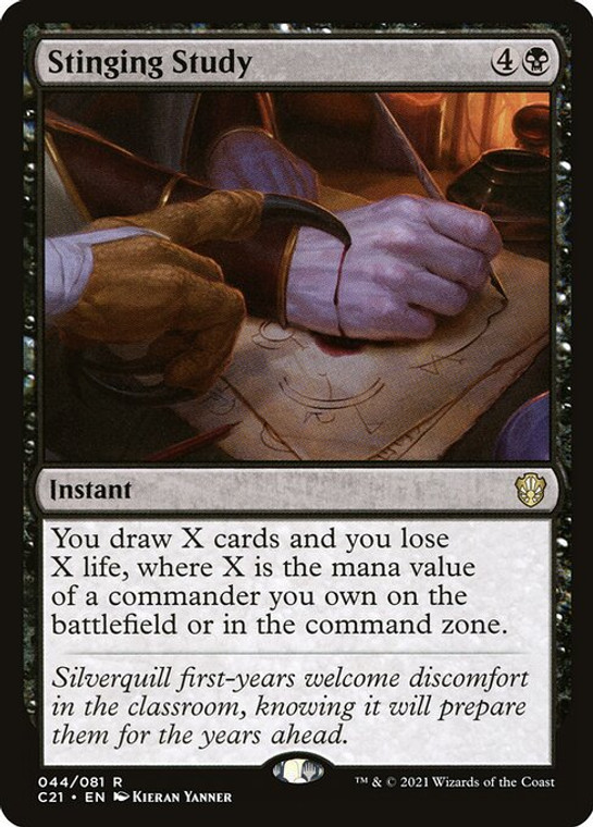 Stinging Study (C21) (#44)