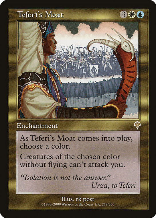 Teferi's Moat (INV) (#279)