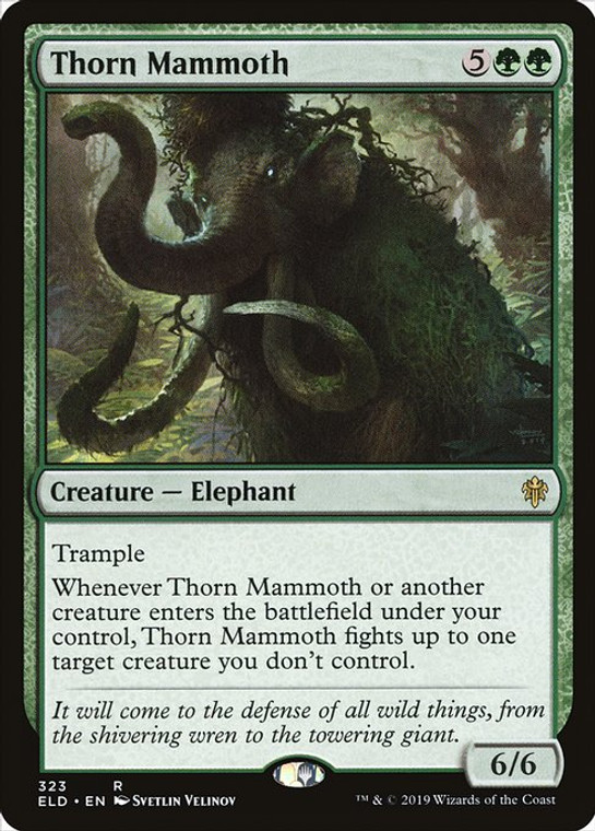 Thorn Mammoth (ELD) (#323)