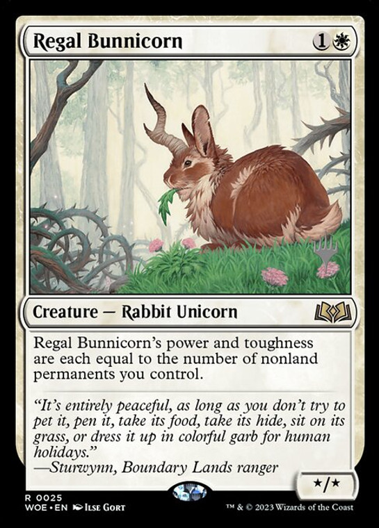 Regal Bunnicorn (PWOE) (#25p)