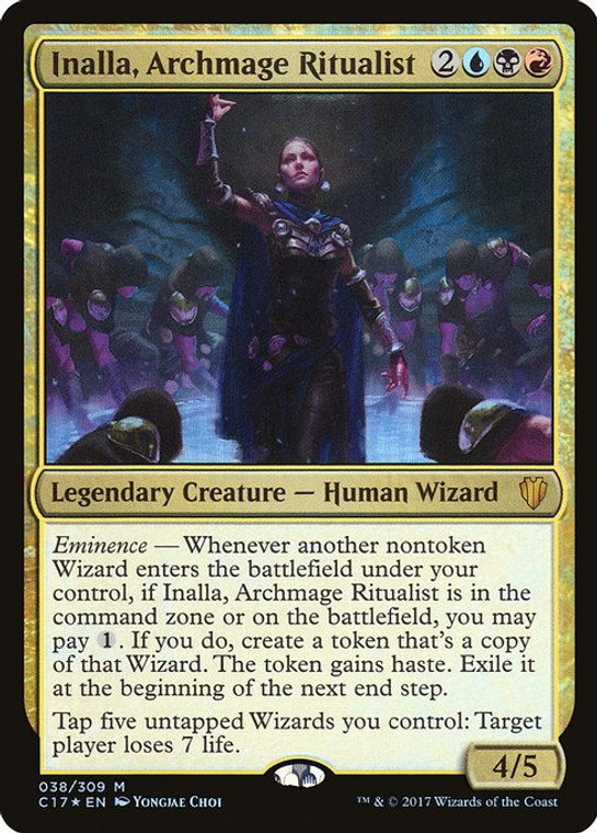 Inalla, Archmage Ritualist (C17) (Foil) (#38)