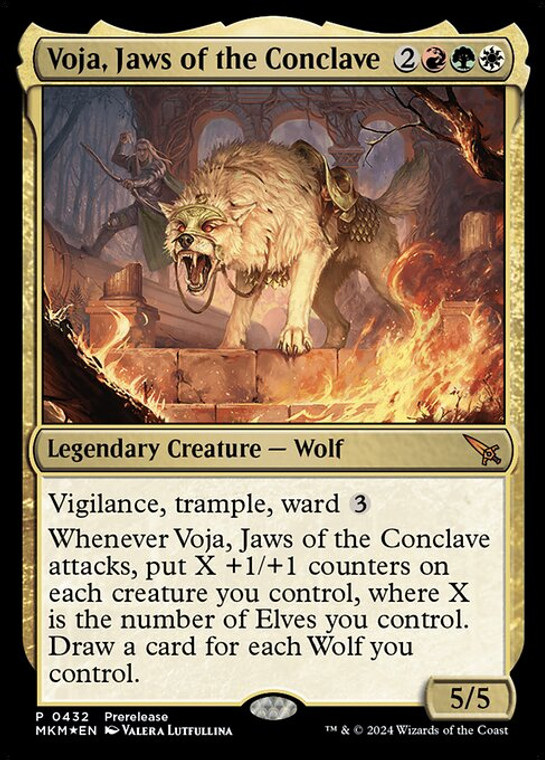 Voja, Jaws of the Conclave (MKM) (Foil) (#432)
