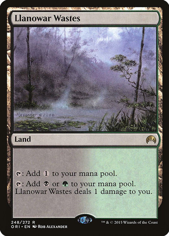 Llanowar Wastes (ORI) (#248)