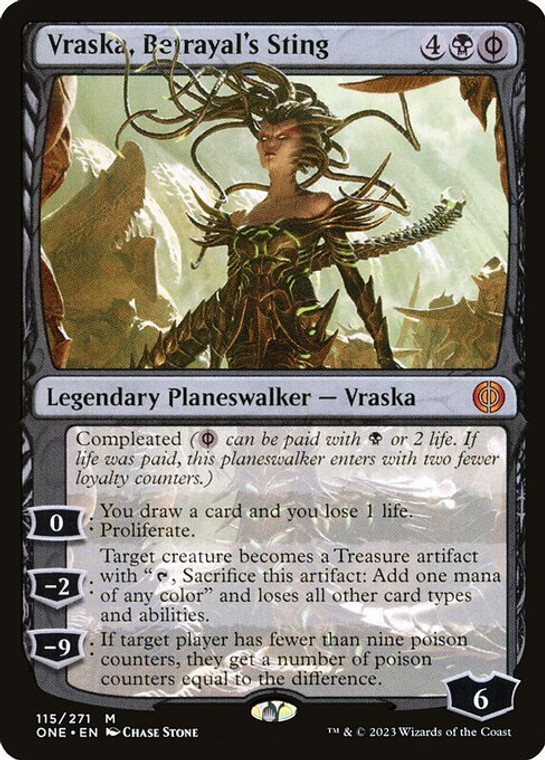 Vraska, Betrayal's Sting (ONE) (#115)