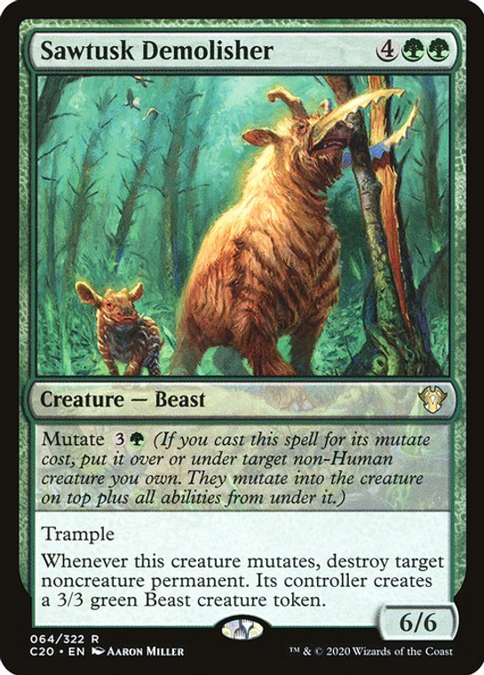 Sawtusk Demolisher (C20) (#64)