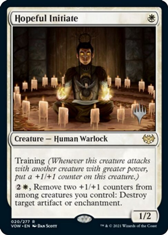 Hopeful Initiate (PVOW) (Foil) (#20p)