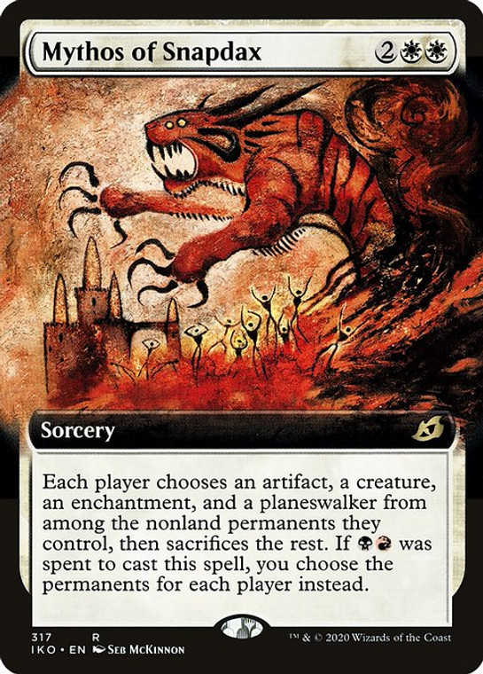Mythos of Snapdax (IKO) (Extended Art) (#317)