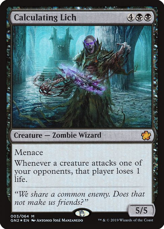 Calculating Lich (GN2) (Foil) (#3)