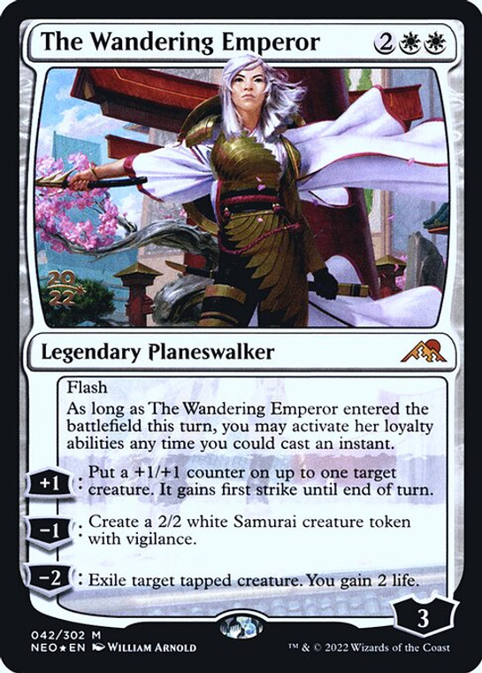 The Wandering Emperor (PNEO) (Foil) (#42s)