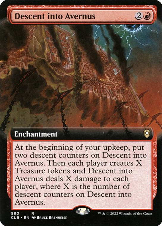 Descent into Avernus (CLB) (Foil) (Extended Art) (#580)