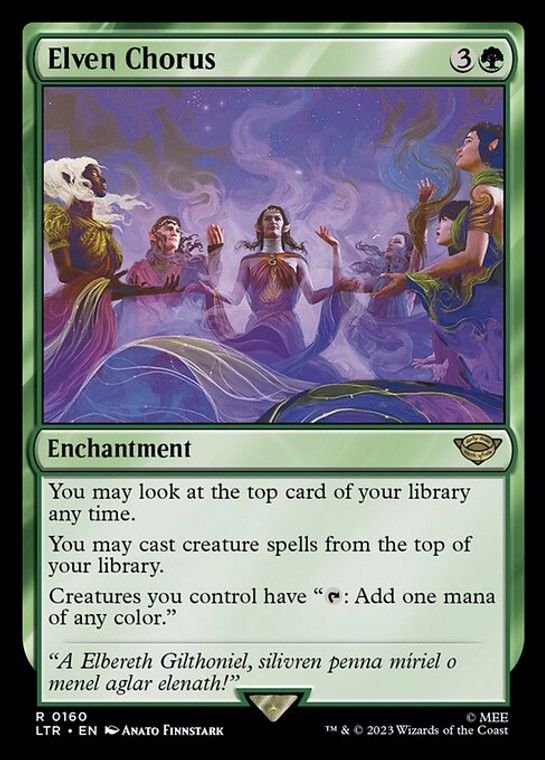 Elven Chorus (LTR) (#160)