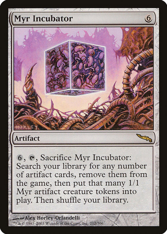 Myr Incubator (MRD) (#212)