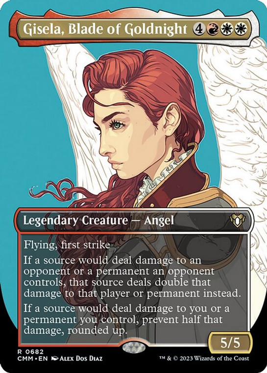 Gisela, Blade of Goldnight (CMM) (Borderless) (#682)